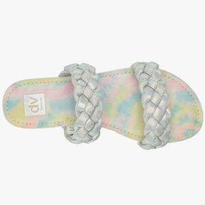 Dolce Vita Toddler Girl Careena Rope Strap Flat Slip on Sandals Braided Size 10